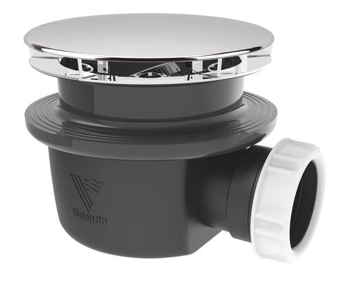 Bonde de douche horizontale extra-plate ø90 - VALENTIN